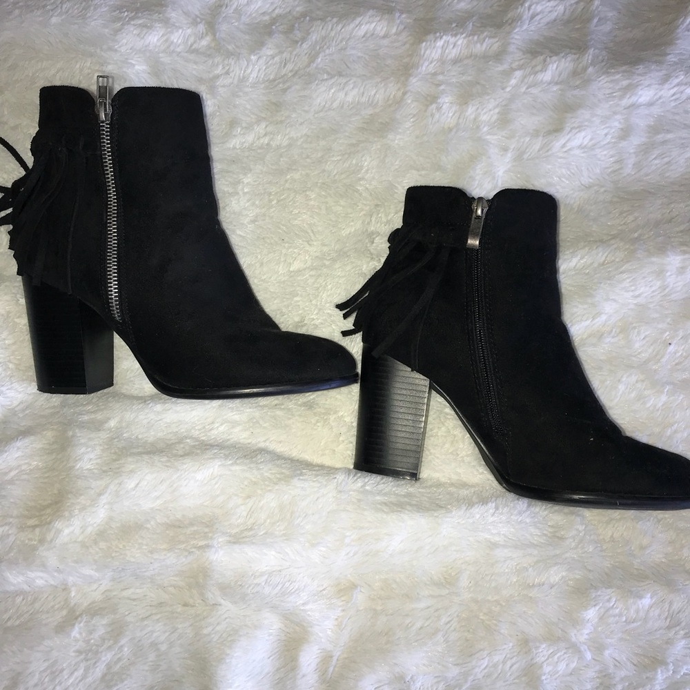 Cathy Jean Suede Booties - Picture 3 of 5